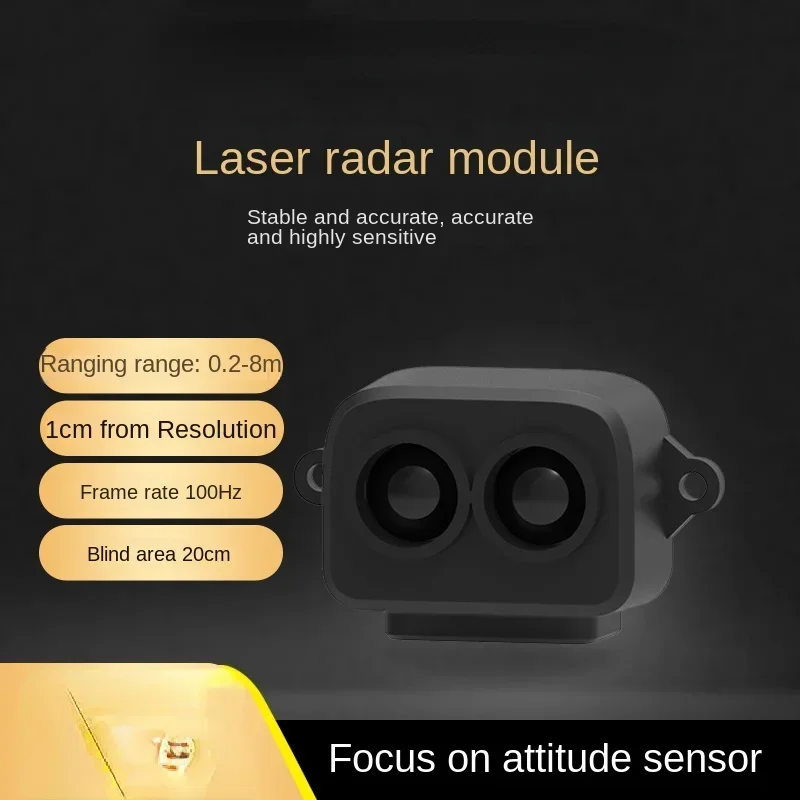 TF-LUN low-cost laser ranging module has low power consumption, small size, light weight, flexible integration, and 8m
TF-LUN low-cost laser ranging module has low power consumption, small size, light weight, flexible integration, and 8m