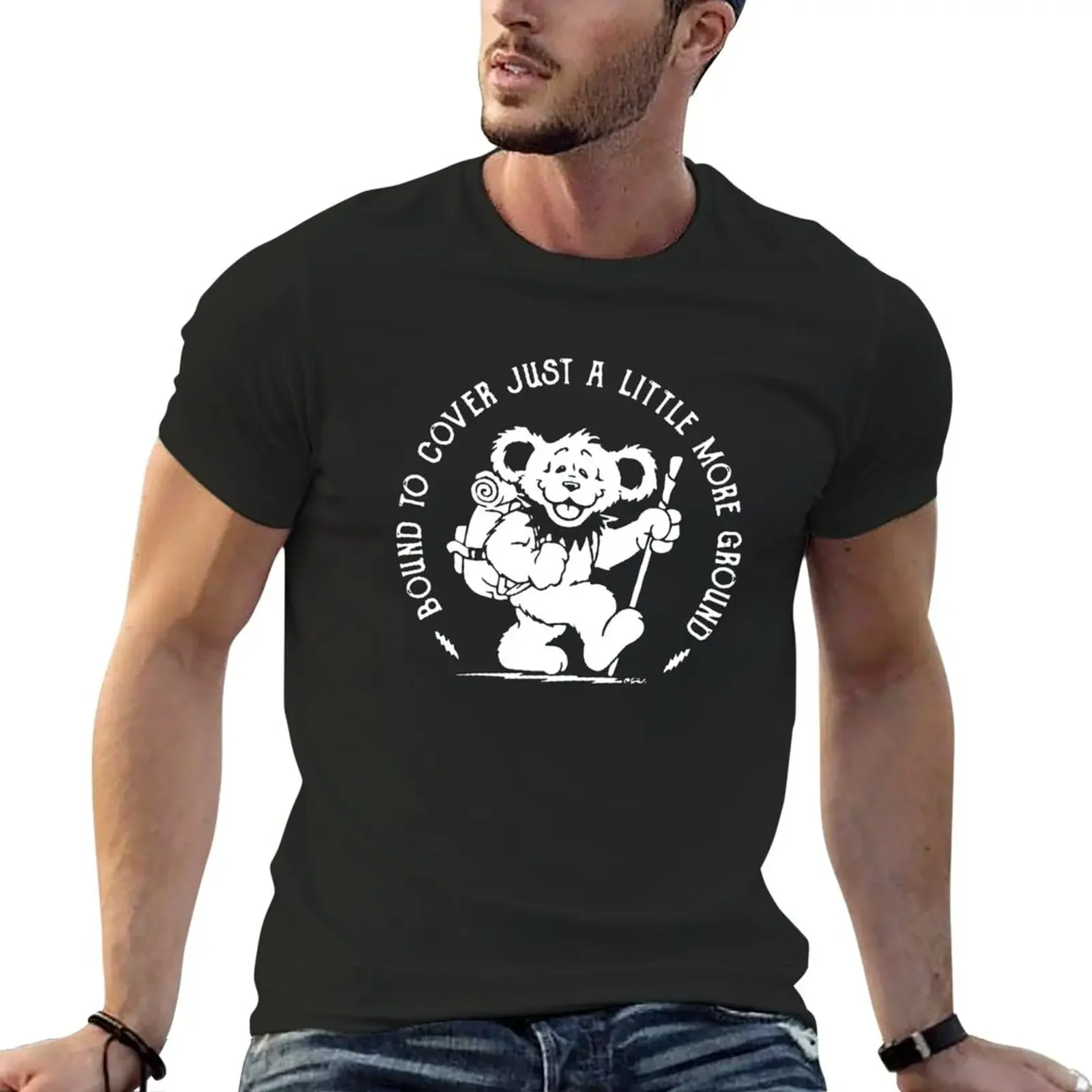 Bound To Cover Just A Little More Ground T-Shirt summer tops Short sleeve tee tees black t shirts for men
Bound To Cover Just A Little More Ground T-Shirt summer tops Short sleeve tee tees black t shirts for men