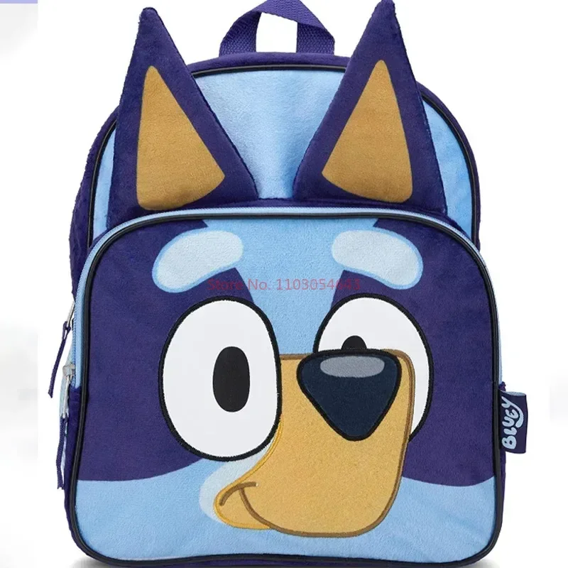 Bluey Dog Backpack Blue Purple Plush Simple Oxford Cloth Schoolbag Pocket Education Bingo Dog Schoolbag Meal Bag Children Gift
Bluey Dog Backpack Blue Purple Plush Simple Oxford Cloth Schoolbag Pocket Education Bingo Dog Schoolbag Meal Bag Children Gift