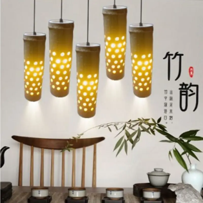 ZK50 New Natural Jade Bamboo Tube Chandelier Living Room Dining Room Bedroom Lamp Aisle Bar Hanging Wire Lighting Fixture E27
ZK50 New Natural Jade Bamboo Tube Chandelier Living Room Dining Room Bedroom Lamp Aisle Bar Hanging Wire Lighting Fixture E27
