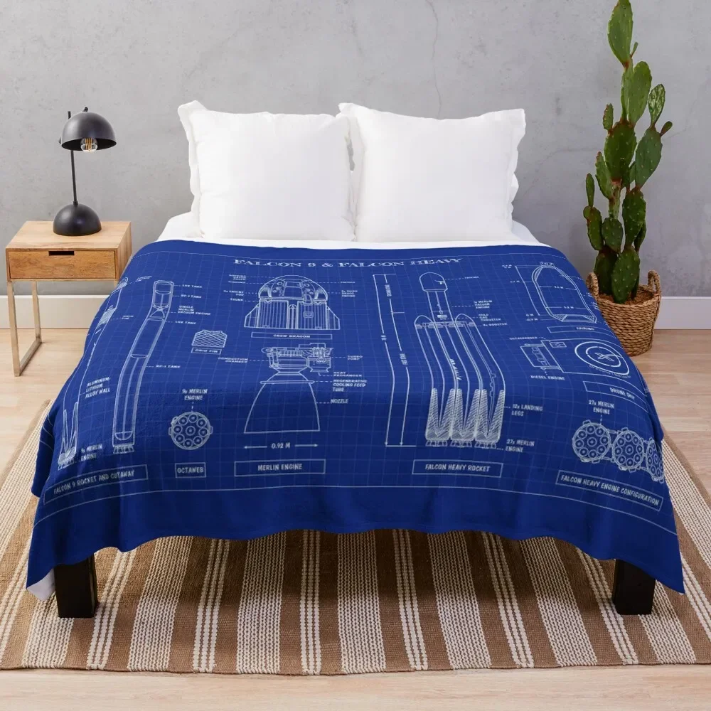 SPACEX: Falcon 9 & Falcon Heavy (Blueprint) Throw Blanket heavy to sleep Blankets For Sofas Hairy Winter beds Blankets
SPACEX: Falcon 9 & Falcon Heavy (Blueprint) Throw Blanket heavy to sleep Blankets For Sofas Hairy Winter beds Blankets