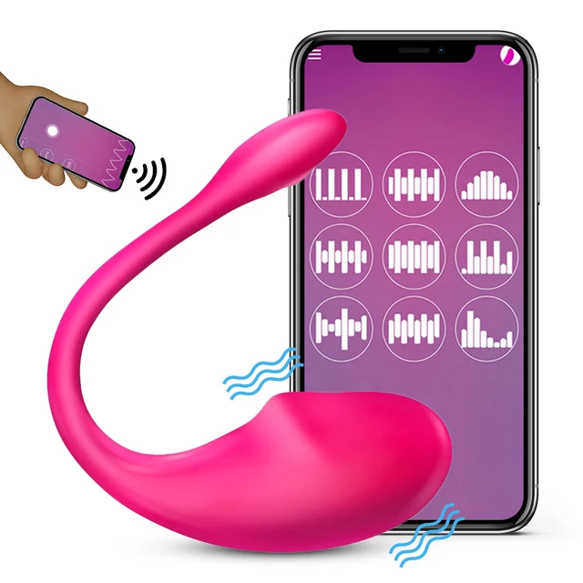 Vibration sans fil Love Egg Vibrator pour femme adulte, vibrateur vaginal, point G, stimulateur vibrant, portable, Bluetooth, contrôle par distance, jouets sexuels 1