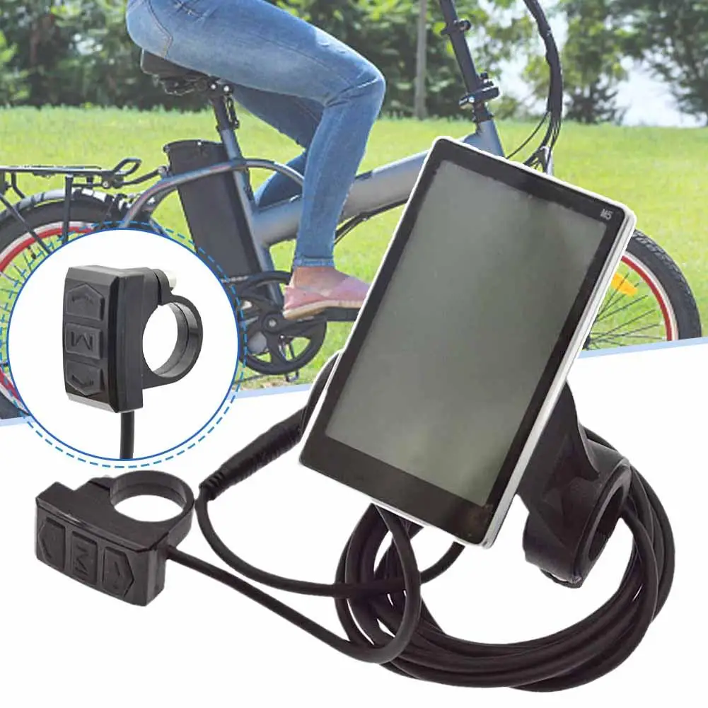 Bicycle Speed Regulator With LCD Display Screen Electric Speed Scooter Panel E-bike Instrument Screen Vertical Control S1P2 
Bicycle Speed Regulator With LCD Display Screen Electric Speed Scooter Panel E-bike Instrument Screen Vertical Control S1P2