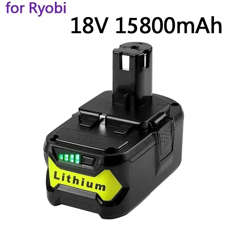 18V battery 15800mAh Li-On rechargeable For Ryobi Hot P108 RB18L40 Rechargeable Battery Pack Power Tool Battery Ryobi ONE
18V battery 15800mAh Li-On rechargeable For Ryobi Hot P108 RB18L40 Rechargeable Battery Pack Power Tool Battery Ryobi ONE
