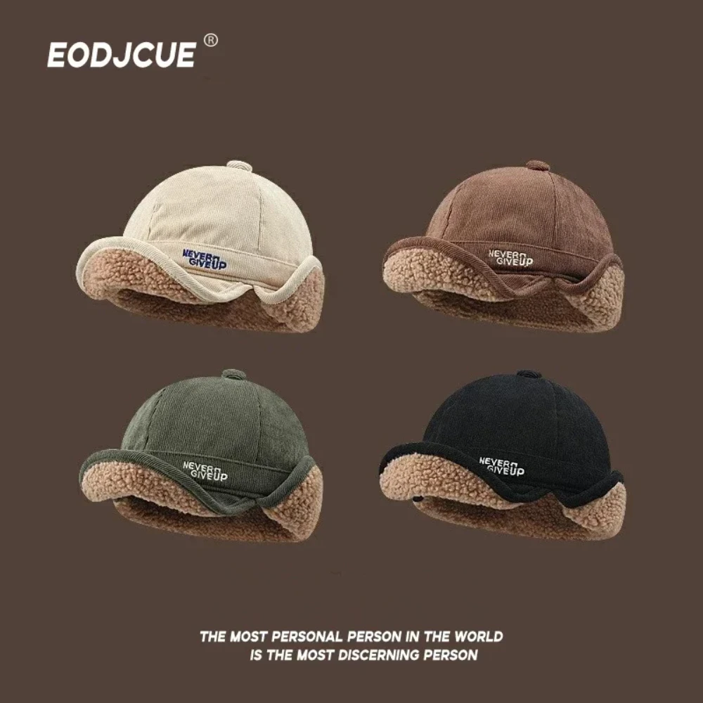 Ins Popular Lamb Wool Thickened Duckbill Bomber Hats for Men and Women Autumn and Winter Outdoor Cycling Warm Flying Caps
Ins Popular Lamb Wool Thickened Duckbill Bomber Hats for Men and Women Autumn and Winter Outdoor Cycling Warm Flying Caps