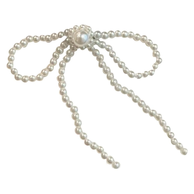 Sweet Artificial Pearl Bowknot Hair Clip Hairpin Duckbills Hairclip Barrettes for Women SideBangs Hair Styling Tool
Sweet Artificial Pearl Bowknot Hair Clip Hairpin Duckbills Hairclip Barrettes for Women SideBangs Hair Styling Tool