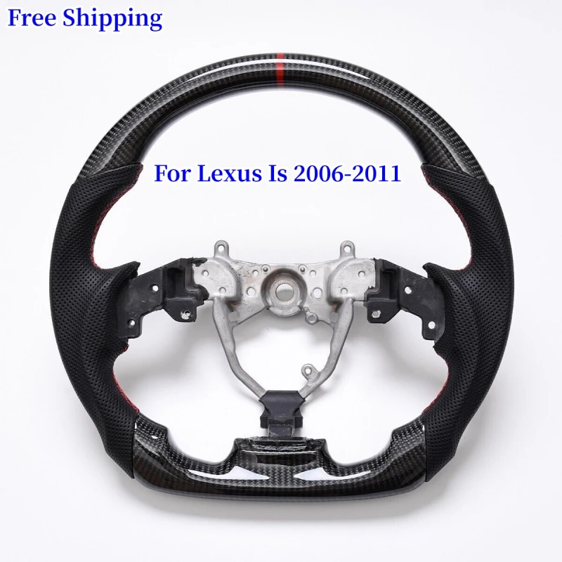 Модернизированное рулевое колесо из углеродного волокна для Lexus IS IS300 IS250 IS350 2006-2013, Автомобильное рулевое колесо, аксессуары для салона автомобиля
Модернизированное рулевое колесо из углеродного волокна для Lexus IS IS300 IS250 IS350 2006-2013, Автомобильное рулевое колесо, аксессуары для салона автомобиля