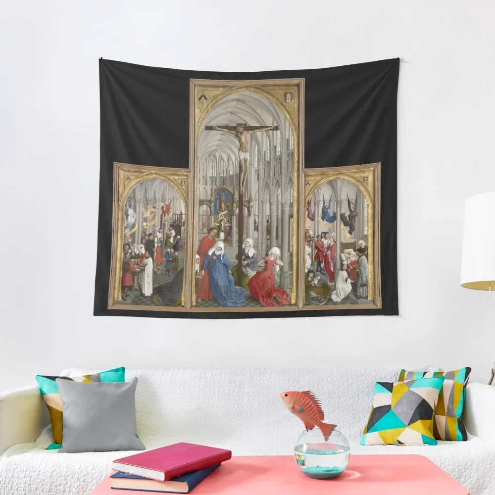 Seven Sacraments Altarpiece - Rogier van der Weyden Tapestry Room Decore Aesthetic Carpet On The Wall Bedroom Deco Tapestry
Seven Sacraments Altarpiece - Rogier van der Weyden Tapestry Room Decore Aesthetic Carpet On The Wall Bedroom Deco Tapestry