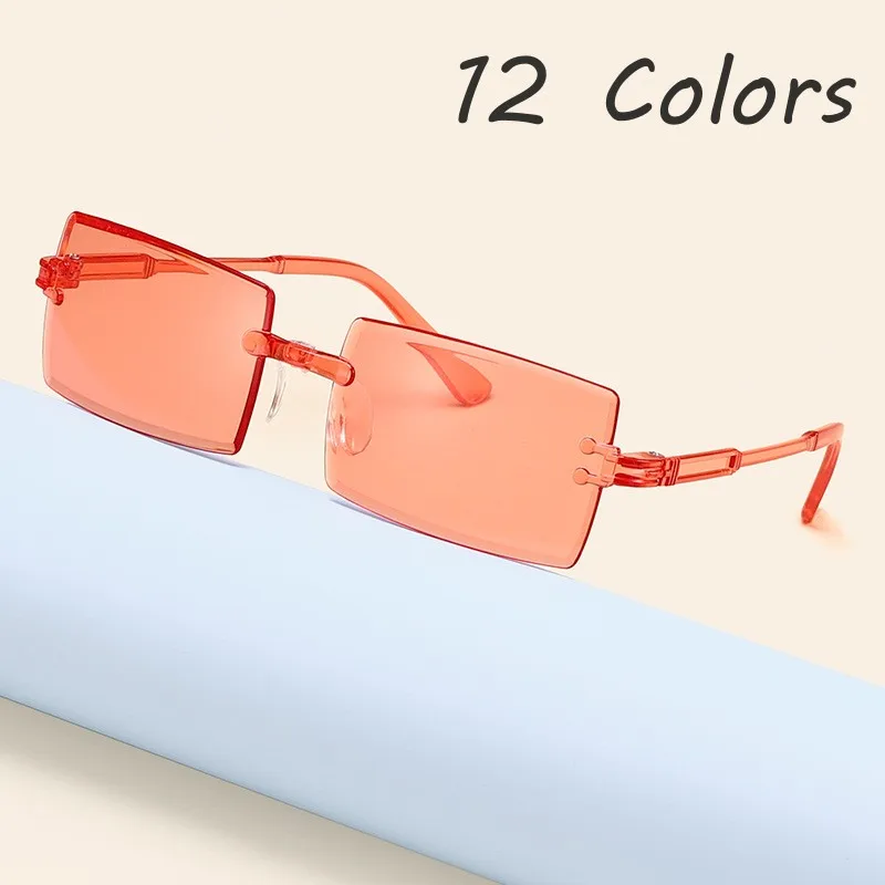 Candy Color Rimless Sunglasses New Trend Rectangle Sun Glasses for Men Women Ultraviolet Eyewear Goggle Shades for Outdoor
Candy Color Rimless Sunglasses New Trend Rectangle Sun Glasses for Men Women Ultraviolet Eyewear Goggle Shades for Outdoor