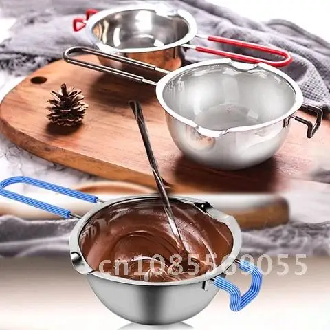 

Stainless Steel Long Handle Wax Melting Pot DIY Handmade Aroma Candle Soap Chocolate Making Boiler