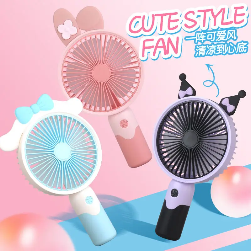 Cinnamoroll Kuromi Anime Kawaii Sanrio Usb Mini Fan Cute My Melody Cartoon Charging Handheld Fan Lovely Gifts for Kids
Cinnamoroll Kuromi Anime Kawaii Sanrio Usb Mini Fan Cute My Melody Cartoon Charging Handheld Fan Lovely Gifts for Kids