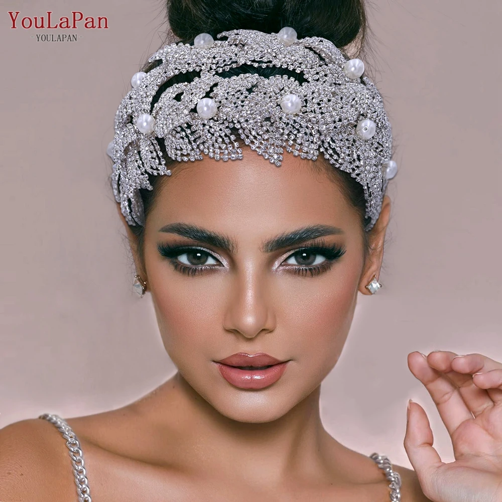 YouLaPan Bride Headband Wedding Hair Accessories Rhinestone Bridesmaid Headwear Women Party Headwear Banquet Jewelry HP411
YouLaPan Bride Headband Wedding Hair Accessories Rhinestone Bridesmaid Headwear Women Party Headwear Banquet Jewelry HP411