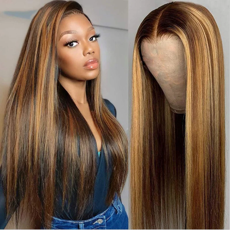 Brown Women's Synthetic Long Wig Straight Hair Three Color Gradient Synthetic Wig for Women Full Mechanism Wig Ombre Brown Wig
Brown Women's Synthetic Long Wig Straight Hair Three Color Gradient Synthetic Wig for Women Full Mechanism Wig Ombre Brown Wig