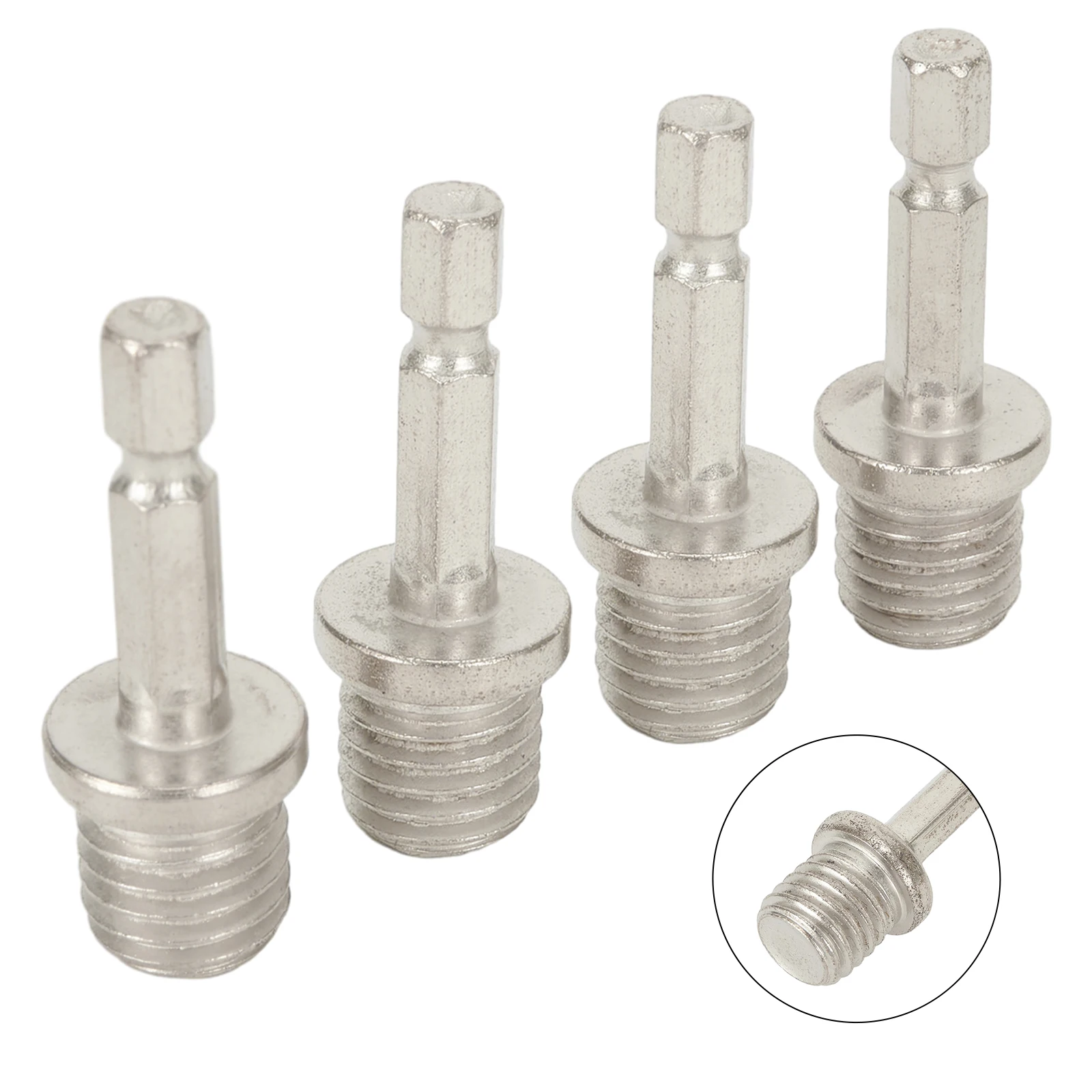 Connecting Rod 1/4 Hexagon Connecting Rod Adapter Set for Electric Drill Extension and Sanding Pad with M14 Thread
Connecting Rod 1/4 Hexagon Connecting Rod Adapter Set for Electric Drill Extension and Sanding Pad with M14 Thread