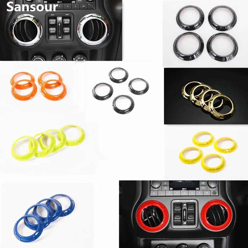 Sansour для Jeep Wrangler 2007-2015 ABS хромированный воздуховод для вентиляционной решетки 4 шт.
Sansour для Jeep Wrangler 2007-2015 ABS хромированный воздуховод для вентиляционной решетки 4 шт.