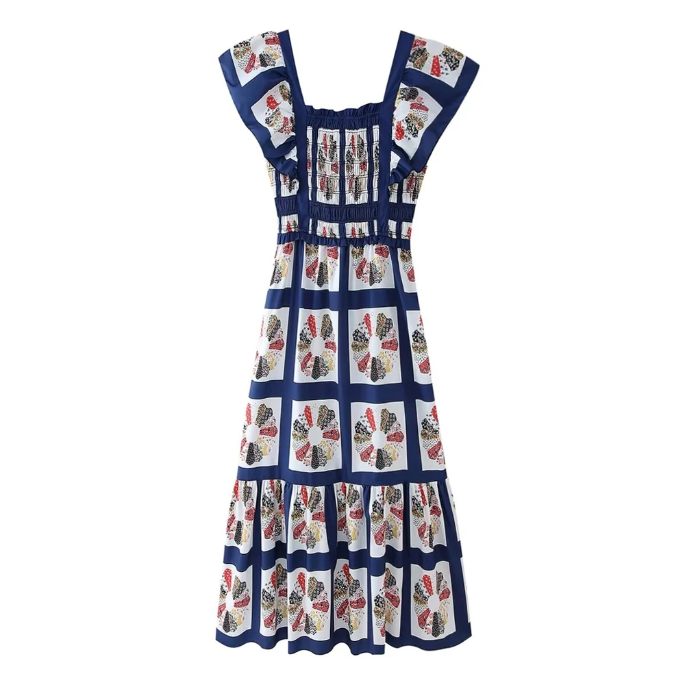 PB&ZA Women's 2024 Summer New Bohemian Style Square Neck Back Open Back Bow Design Holiday Style Long Dress
PB&ZA Women's 2024 Summer New Bohemian Style Square Neck Back Open Back Bow Design Holiday Style Long Dress