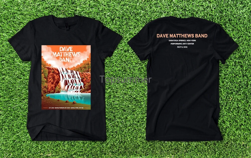 Dave Matthews Band July 8 2022 Saratoga Springs Ny T Shirt 
Dave Matthews Band July 8 2022 Saratoga Springs Ny T Shirt