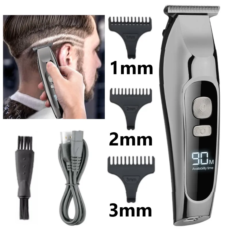 Barber Shop Hair Clipper Professional Hair Trimmer For Men Beard Electric Cutter Hair Cutting Machine Haircut Cordless Corded
Barber Shop Hair Clipper Professional Hair Trimmer For Men Beard Electric Cutter Hair Cutting Machine Haircut Cordless Corded