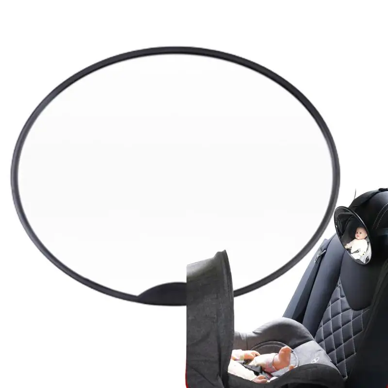 

Carseat Mirrors Rear Facing 360 Degree Rotation Wide View Shatterproof Car Mirror For Baby Adjustable Rear Facing Car Seat