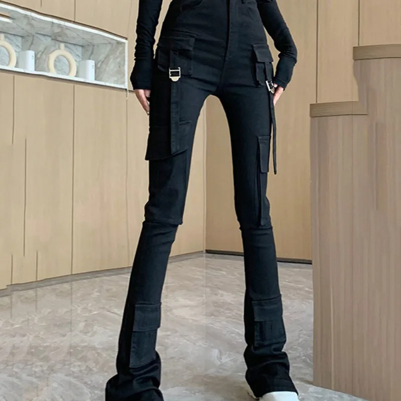 Straight Leg Cargo Pants Women High Waist Casual Baggy Pants Slim Vintage Y2k Streetwear Stretch Wide Leg Trousers Fashion Jeans
Straight Leg Cargo Pants Women High Waist Casual Baggy Pants Slim Vintage Y2k Streetwear Stretch Wide Leg Trousers Fashion Jeans