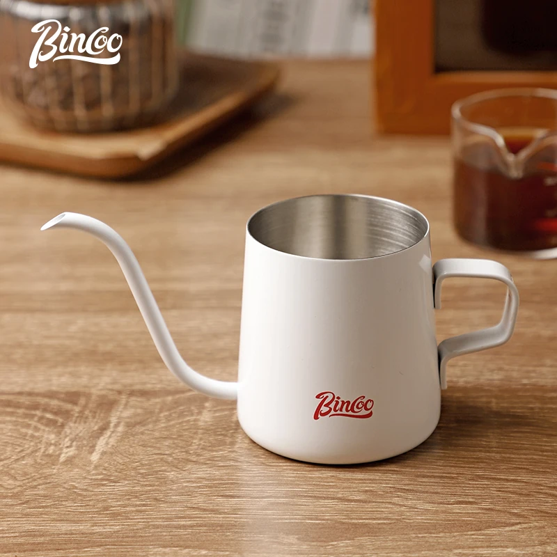 Bincoo Drip Kettle 250ml Coffee Tea Pot Non-stick Coating Food Grade Stainless Steel Gooseneck Drip Kettle Swan Neck Thin Mouth
Bincoo Drip Kettle 250ml Coffee Tea Pot Non-stick Coating Food Grade Stainless Steel Gooseneck Drip Kettle Swan Neck Thin Mouth