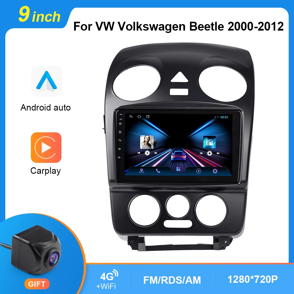 Android 10 Car Radio For VW Volkswagen Beetle 2000-2012 WIFI GPS Navigation Carplay Multimedia Video Player Stereo DVD DSP
Android 10 Car Radio For VW Volkswagen Beetle 2000-2012 WIFI GPS Navigation Carplay Multimedia Video Player Stereo DVD DSP