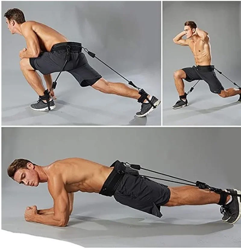 Vertical Jump Fitness Elastic Leg Strength Pull Rope Sport Bounce Belt Running Pull Squat Dumbbell Training Resistance Ropes
Vertical Jump Fitness Elastic Leg Strength Pull Rope Sport Bounce Belt Running Pull Squat Dumbbell Training Resistance Ropes