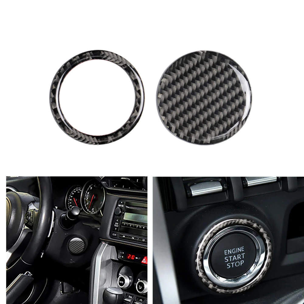 2 шт., кнопки включения и остановки двигателя из углеродного волокна для Subaru BRZ и Toyota 86 2013-2017
2 шт., кнопки включения и остановки двигателя из углеродного волокна для Subaru BRZ и Toyota 86 2013-2017