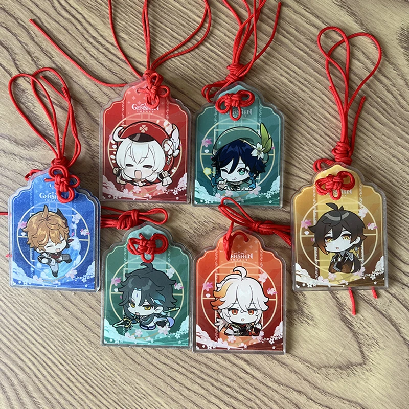 Genshin Impact Amulet Cosplay Kazuha Xiao Tartaglia Venti Eula Anime Blessing Acrylic Talisman Gifts For Friends
Genshin Impact Amulet Cosplay Kazuha Xiao Tartaglia Venti Eula Anime Blessing Acrylic Talisman Gifts For Friends