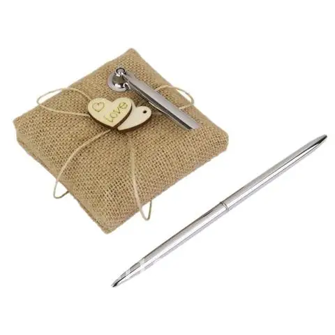 Pen Set and Vintage Burlap Pen Stand for Wedding Bridal Reception Wood Hearts Decor Party Event Favor Guests Kid Gifts
Pen Set and Vintage Burlap Pen Stand for Wedding Bridal Reception Wood Hearts Decor Party Event Favor Guests Kid Gifts