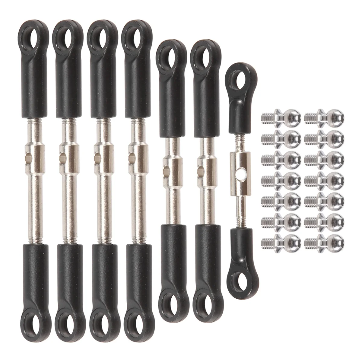 7 шт. передний задний Тяговый стержень сервопривод звеньевой тяги для Wltoys 144001 144010 124017 124019 запасные части для радиоуправляемых автомобилей
7 шт. передний задний Тяговый стержень сервопривод звеньевой тяги для Wltoys 144001 144010 124017 124019 запасные части для радиоуправляемых автомобилей