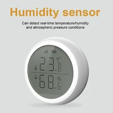 Smart Temperature Controller Humidity Sensor With LED Screen Adjustable Smart Detector For Google Assistent For Tuya Zigbee
Smart Temperature Controller Humidity Sensor With LED Screen Adjustable Smart Detector For Google Assistent For Tuya Zigbee