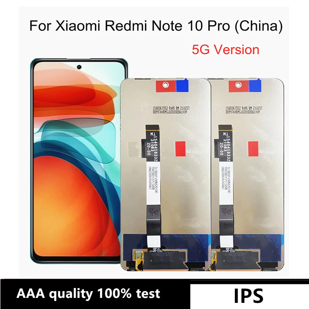 Замена дигитайзера сенсорного экрана ЖК-дисплея для Xiaomi Redmi Note 10 Pro, 6,6 "IPS, Китай, 5G
Замена дигитайзера сенсорного экрана ЖК-дисплея для Xiaomi Redmi Note 10 Pro, 6,6 "IPS, Китай, 5G