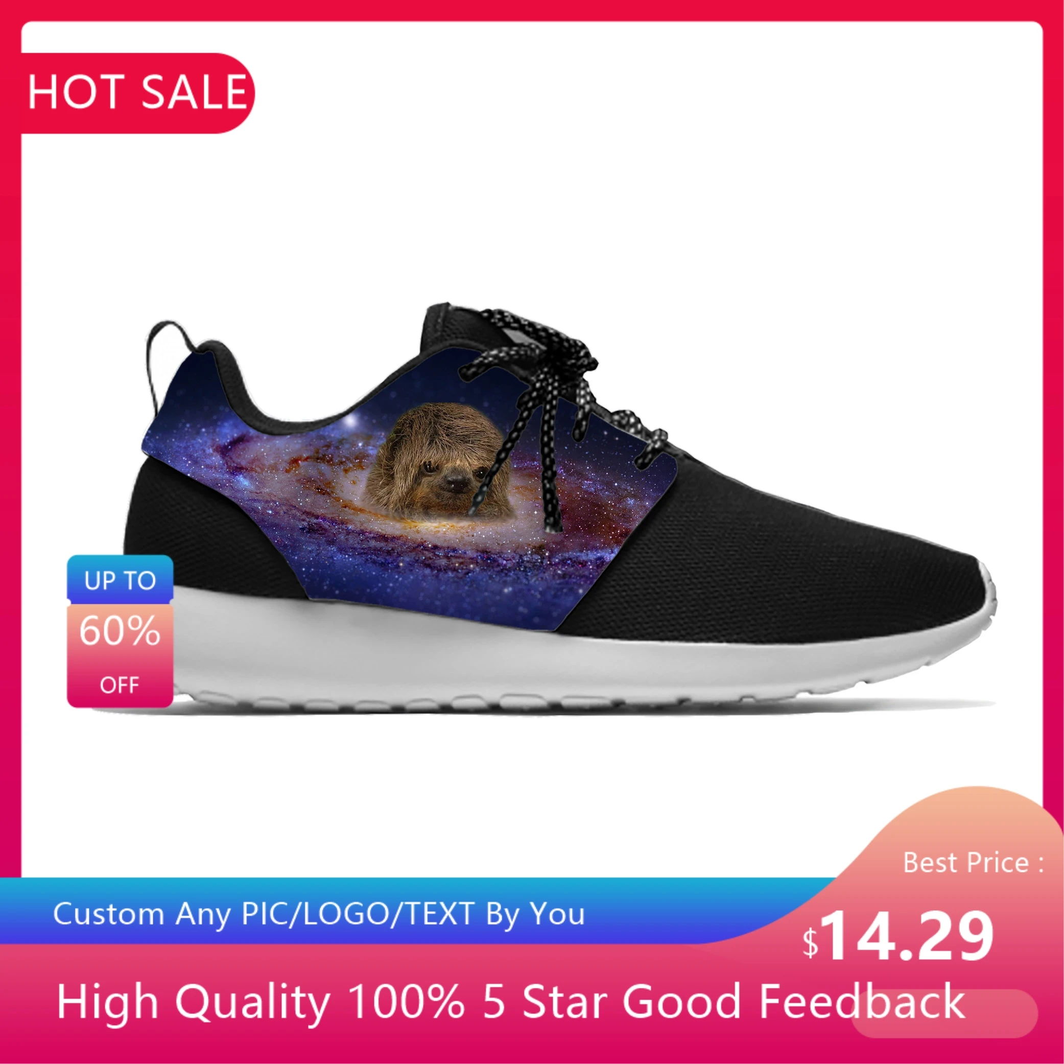Кроссовки Galaxy Space Starry Universe Animal Sloth Мультяшные спортивные, Повседневная дышащая легкая обувь для бега с 3D принтом для мужчин и женщин
Кроссовки Galaxy Space Starry Universe Animal Sloth Мультяшные спортивные, Повседневная дышащая легкая обувь для бега с 3D принтом для мужчин и женщин