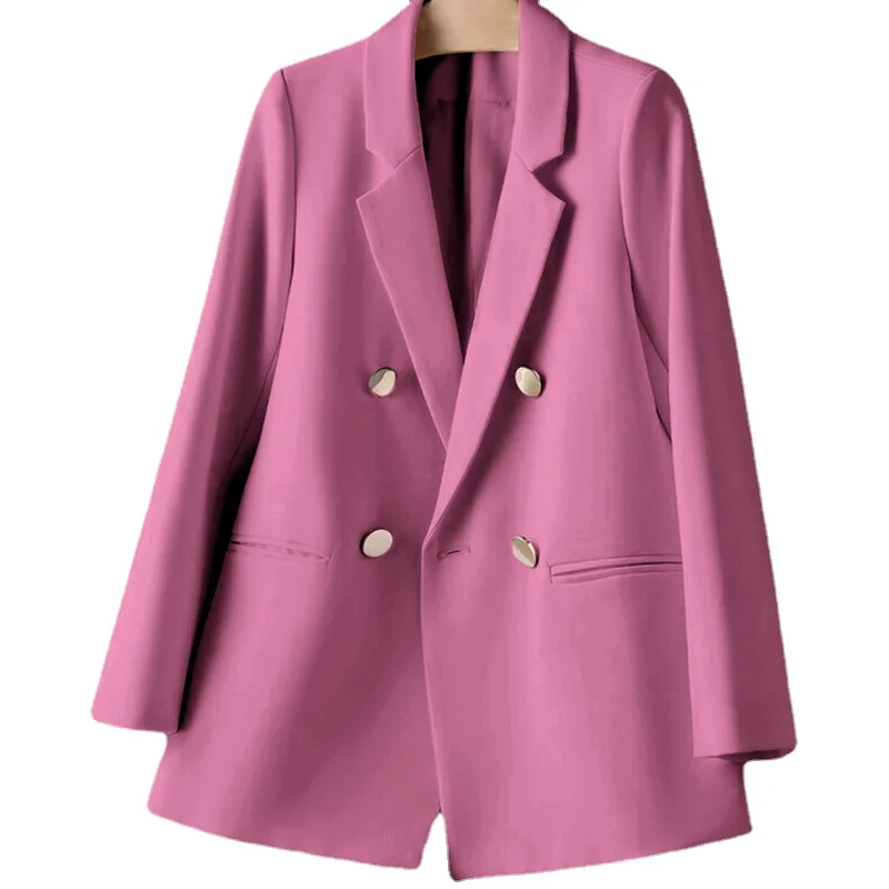 Women Solid Suit Elegant Blazers Fashion Loose Fit Coats Jacket Woman's Long Sleeved Tops Jacket Office Lady Blazers Streetwear
Women Solid Suit Elegant Blazers Fashion Loose Fit Coats Jacket Woman's Long Sleeved Tops Jacket Office Lady Blazers Streetwear
