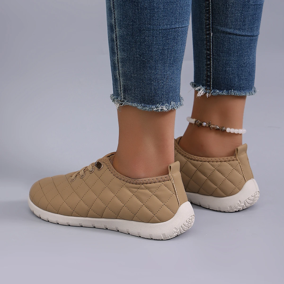 أحذية رياضية نسائية جديدة للربيع، عصرية، قابلة للتنفس، خفيفة الوزن، مضادة للانزلاق، مقاومة للتآكل، أحذية رياضية كاجوال، أحذية مسطحة أحذية رياضية نسائية جديدة للربيع، عصرية، قابلة للتنفس، خفيفة الوزن، مضادة للانزلاق، مقاومة للتآكل، أحذية رياضية كاجوال، أحذية مسطحة