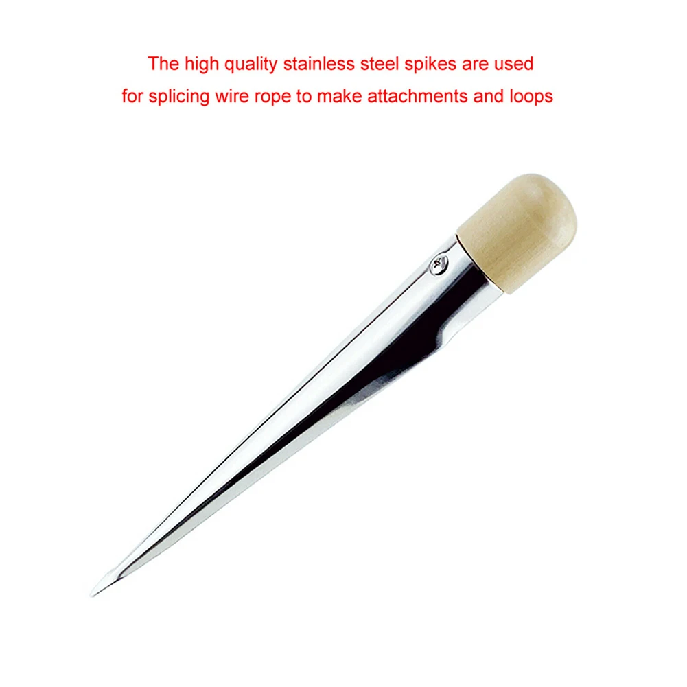 1Pcs High Quality Marine Rope Threader Splicing Spike Tool Spike Wire High Quality Line Stainless Steel Marine Accessories
1Pcs High Quality Marine Rope Threader Splicing Spike Tool Spike Wire High Quality Line Stainless Steel Marine Accessories