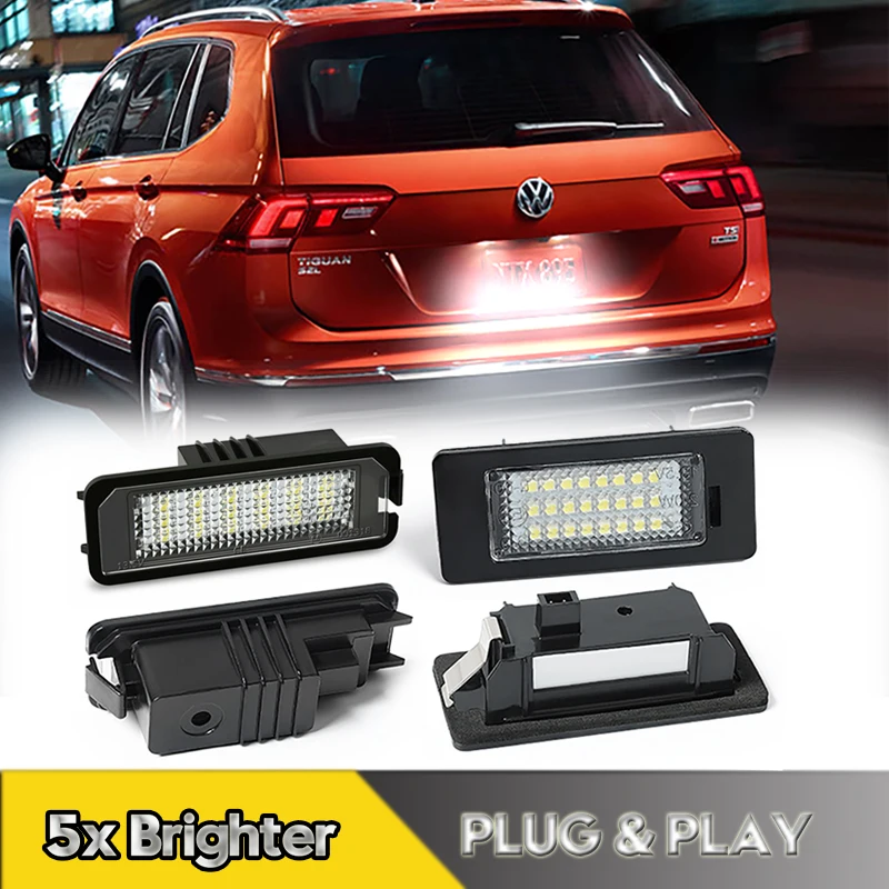 Подсветка номерного знака для VW Golf Passat Polo Tiguan Jetta Caddy Beetle Touran Touareg Atlas Crafter Amarok, 2 шт.
Подсветка номерного знака для VW Golf Passat Polo Tiguan Jetta Caddy Beetle Touran Touareg Atlas Crafter Amarok, 2 шт.