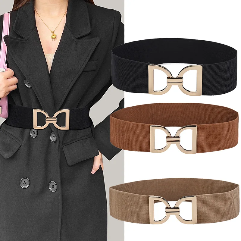 Fashion Elastic Belt For Women Designer Corset Waist Strap Female Dress Skirt Coat Dress Decorative Girdle
Fashion Elastic Belt For Women Designer Corset Waist Strap Female Dress Skirt Coat Dress Decorative Girdle