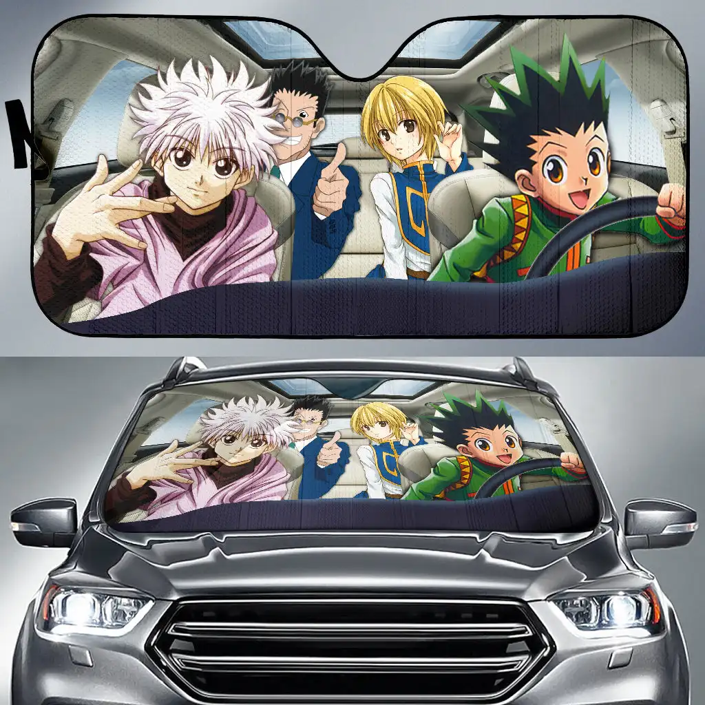 Custom Hunter X Hunter Gon Killua Kurapika Leorio Car Auto Sunshades Anime Driving Car Sunshades Heat Resistant, UV Resistant
Custom Hunter X Hunter Gon Killua Kurapika Leorio Car Auto Sunshades Anime Driving Car Sunshades Heat Resistant, UV Resistant