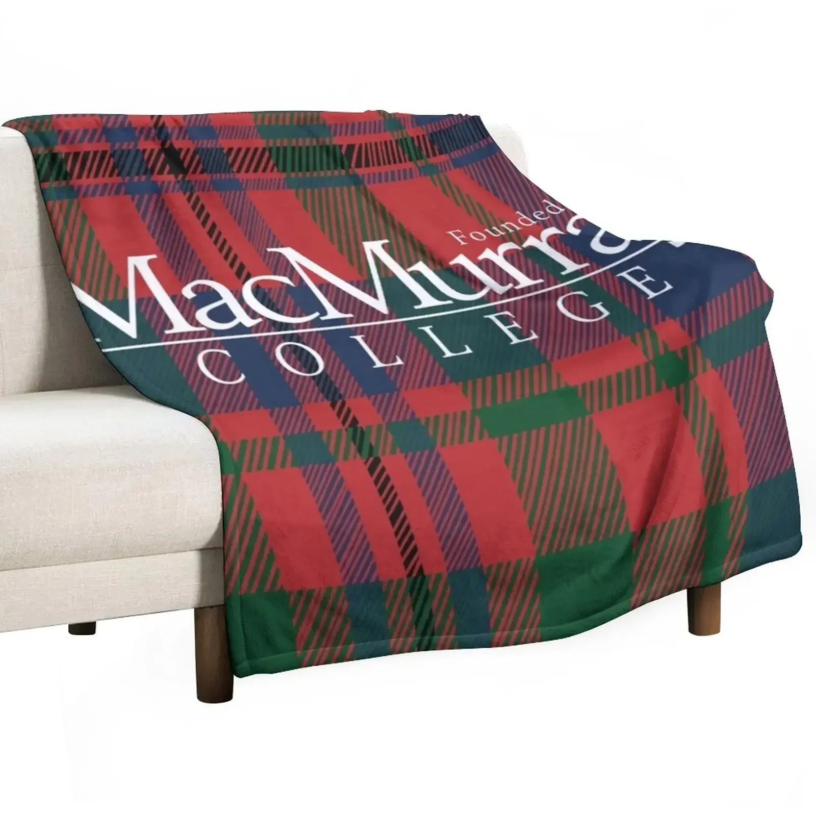 MacMurray College Tartan Throw Blanket Sofa Weighted Blankets 
MacMurray College Tartan Throw Blanket Sofa Weighted Blankets
