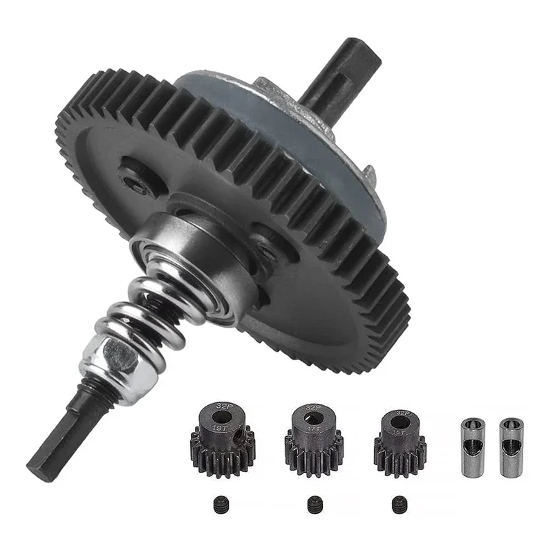 Metal 6878 Differential Gear Slipper Clutch And 32P 15T/17T/19T Pinion Gear Set For Trxs Slash Stampede Rustler 4X4
Metal 6878 Differential Gear Slipper Clutch And 32P 15T/17T/19T Pinion Gear Set For Trxs Slash Stampede Rustler 4X4