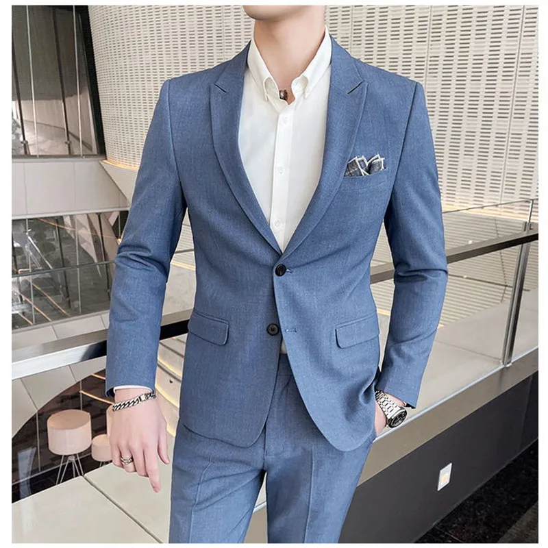 Boutique (Blazer + Vest + Trousers) Men's Italian Style Elegant Fashion Slim Casual Business Gentleman Formal Suit 3-piece Suit
Boutique (Blazer + Vest + Trousers) Men's Italian Style Elegant Fashion Slim Casual Business Gentleman Formal Suit 3-piece Suit