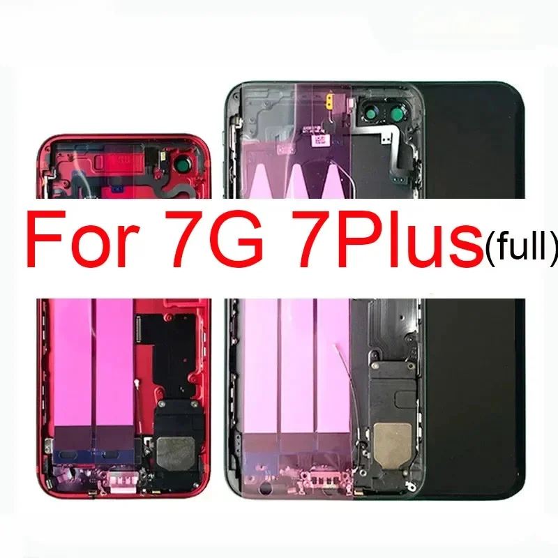 Full Assembly for IPhone 7 Back 4.7 Lnch Middle Frame Chassis 7Plus 5.5 Housing Battery Cover Door Rear Repair with Flex Cable
Full Assembly for IPhone 7 Back 4.7 Lnch Middle Frame Chassis 7Plus 5.5 Housing Battery Cover Door Rear Repair with Flex Cable