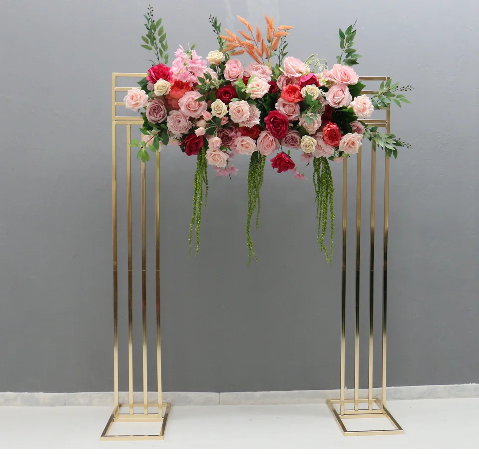 Gilded Shiny Backdrop Shelf Stable Square Screen Wedding Arch Wrought Iron Props Flower Door Stand Sign Shelf Geometric Guide
Gilded Shiny Backdrop Shelf Stable Square Screen Wedding Arch Wrought Iron Props Flower Door Stand Sign Shelf Geometric Guide