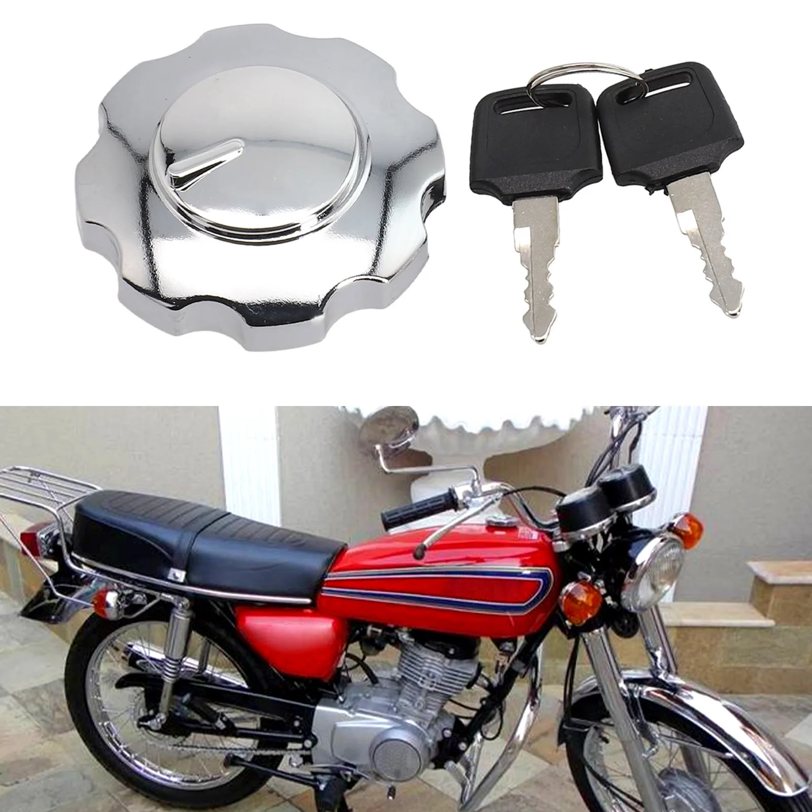 Universal Aluminum Alloy Motorcycle Locking Fuel Cap ATV Fuel Tank Cap Cover Prevent The Fuel In The Fuel Tank From Flowing Aga
Universal Aluminum Alloy Motorcycle Locking Fuel Cap ATV Fuel Tank Cap Cover Prevent The Fuel In The Fuel Tank From Flowing Aga
