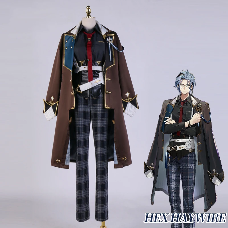 COSLEE Vtuber Nijisanji EN XSOLEIL Hex Haywire Cosplay Costume Fashion Uniform Halloween Party Suit Role Play Clothing
COSLEE Vtuber Nijisanji EN XSOLEIL Hex Haywire Cosplay Costume Fashion Uniform Halloween Party Suit Role Play Clothing