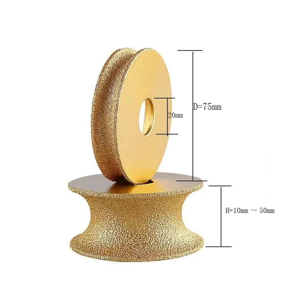 Angle Grinder Grinding Wheel Power Tool Accessories Demi-bullnose Dry Vacuum Brazed Grinding Wheel 10mm 15mm 20mm
Angle Grinder Grinding Wheel Power Tool Accessories Demi-bullnose Dry Vacuum Brazed Grinding Wheel 10mm 15mm 20mm