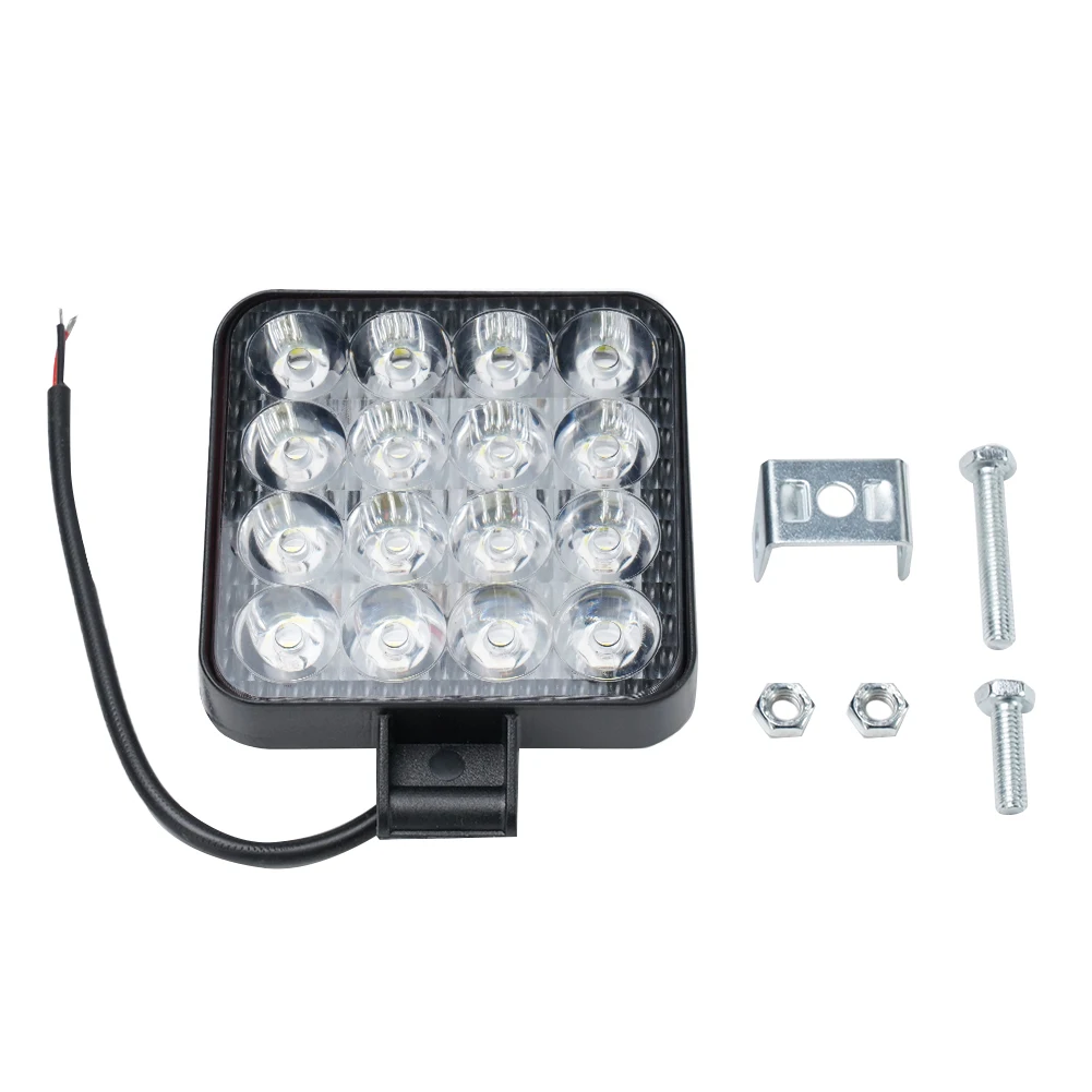 Spotlight Working Light 12v 24v 1PCS 48w 16LED ABS+LED Truck Off Road Tractor Waterproof Easy To Fit Replacement
Spotlight Working Light 12v 24v 1PCS 48w 16LED ABS+LED Truck Off Road Tractor Waterproof Easy To Fit Replacement