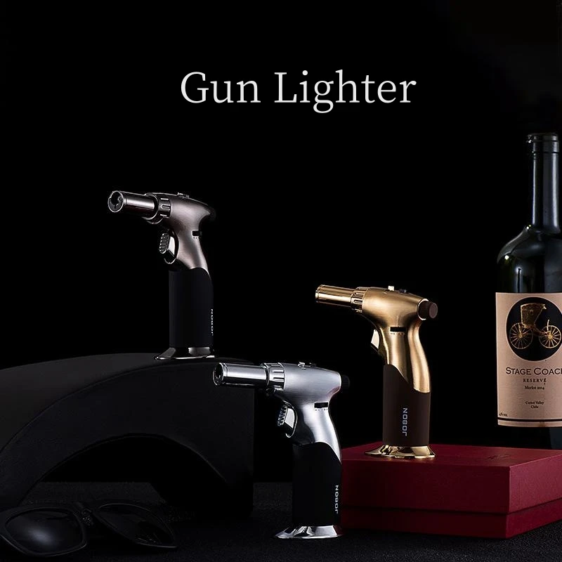 Metal Spray Gun Lighter High Temperature Welding Gun Open Blue Flame Direct Charging Dual Switching Lighter Windproof Lighter
Metal Spray Gun Lighter High Temperature Welding Gun Open Blue Flame Direct Charging Dual Switching Lighter Windproof Lighter